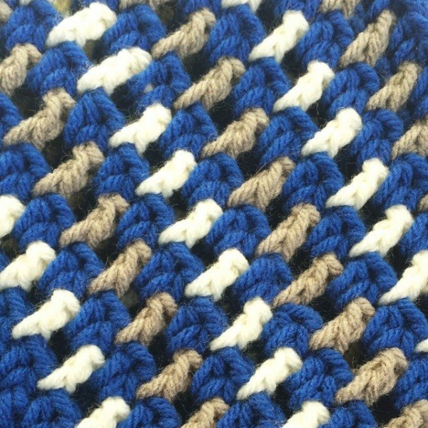 caseyplusthree crochet hat stripes