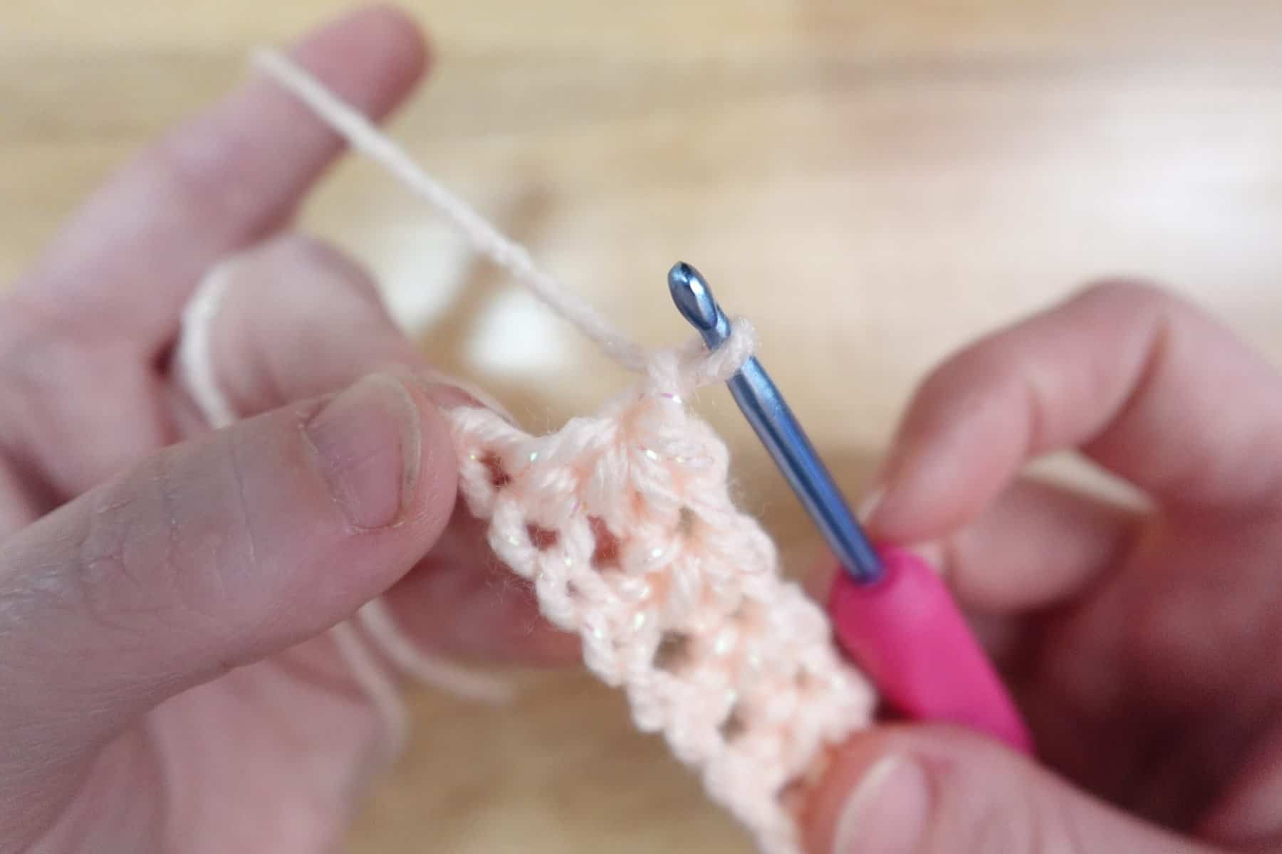 crochet pattern step 17