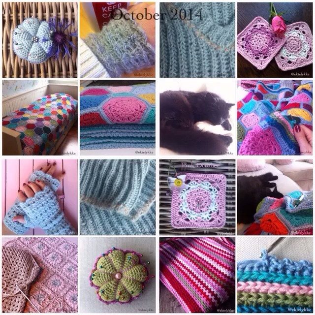 ektelykke crochet collage