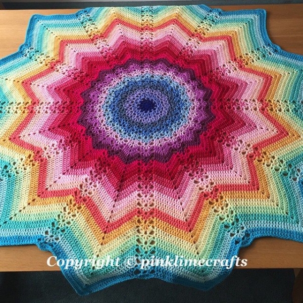 pinklimecrafts crochet ripples