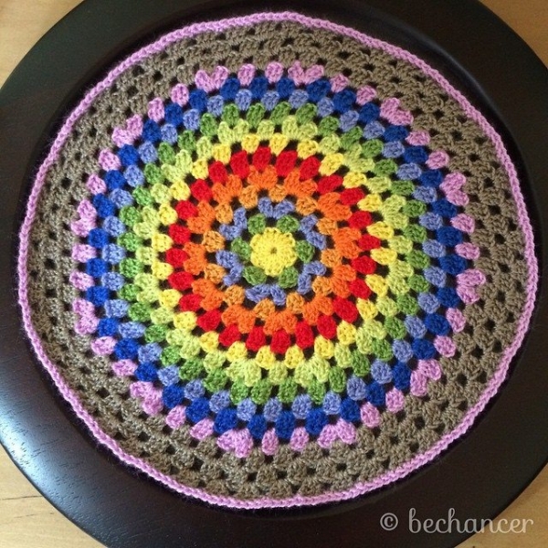 bechancer crochet granny circle