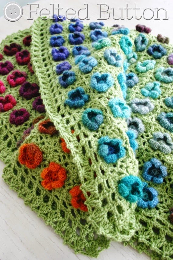 crochet blanket pattern feltedbutton