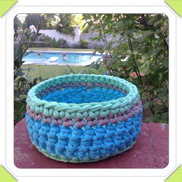 crochetinpaternoster crochet basket