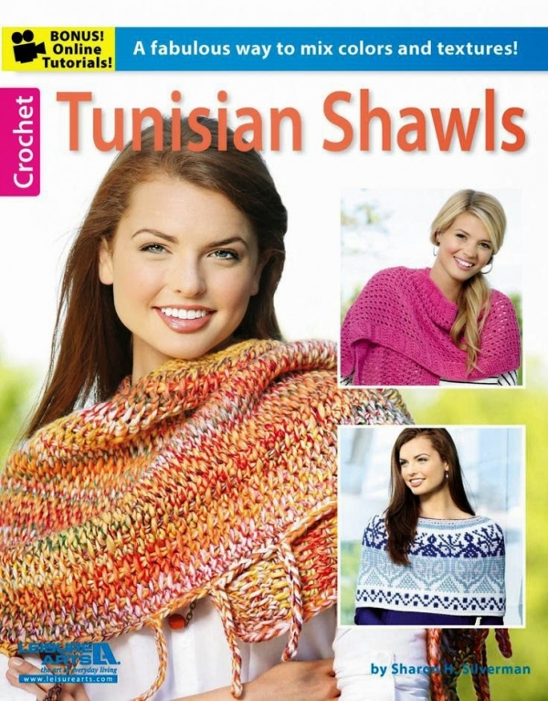 tunisian crochet shawls
