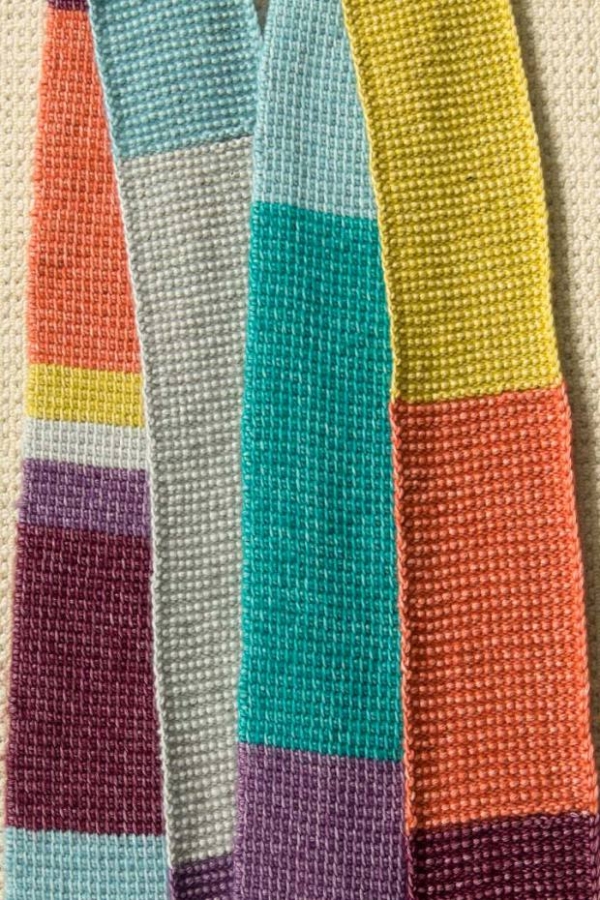 tunisian crochet skinny scarf free pattern