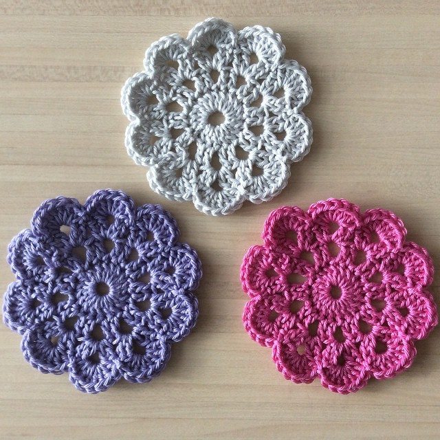 aglaelaser crochet flowers