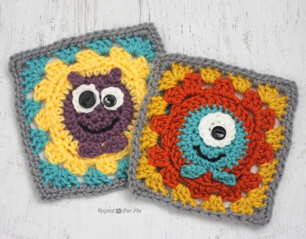 crochet squares pattern