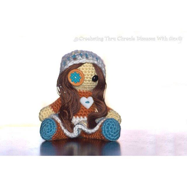 crochetingthruchronicdiseases crochet doll
