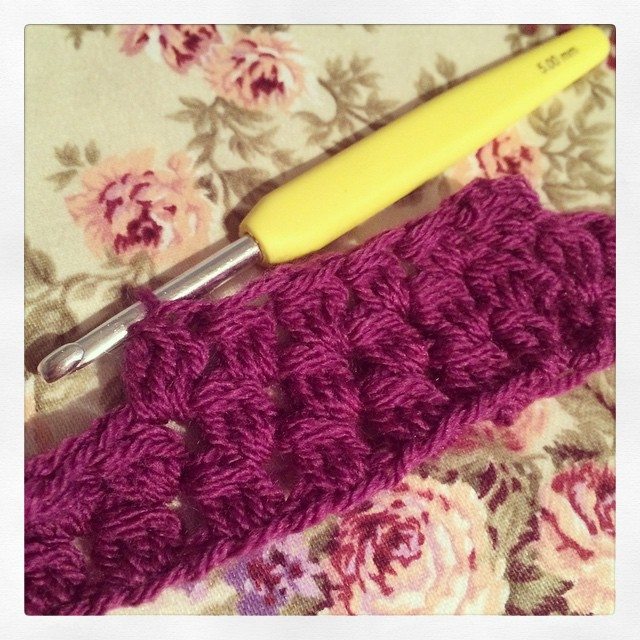 _lara_x crochet puff stitch