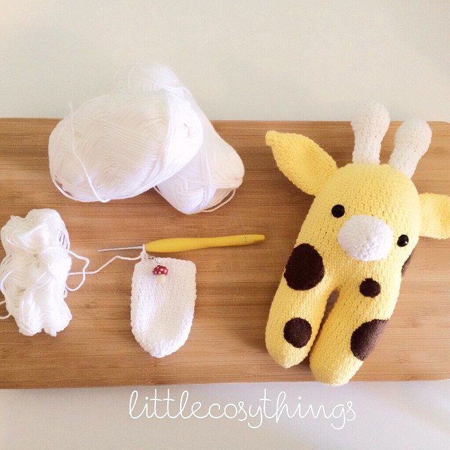 littlecosythings crochet giraffe
