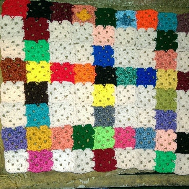 mlissabethgr crochet squares prayer shawl