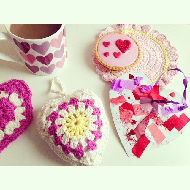 sweet_sharna crochet hearts