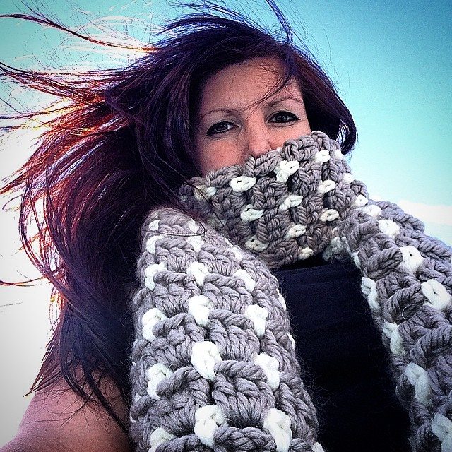 louloudeane crochet scarves