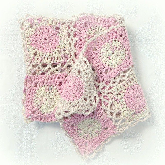 byhaafner crochet candy scarf