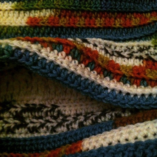crochet dress detail