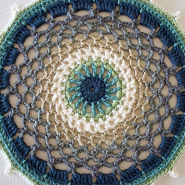crochet mandala