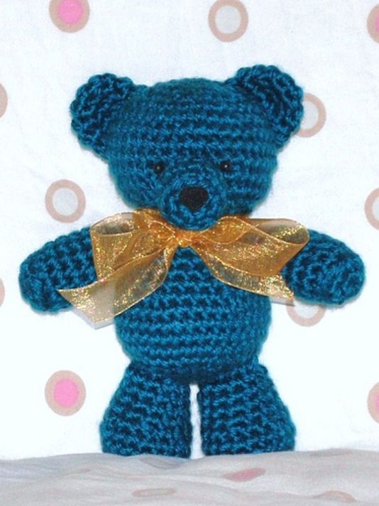 crochet teddy bear free pattern