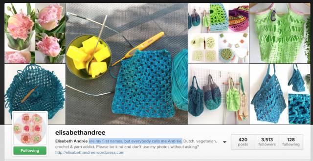 elisabethandree featured crochet instagrammer