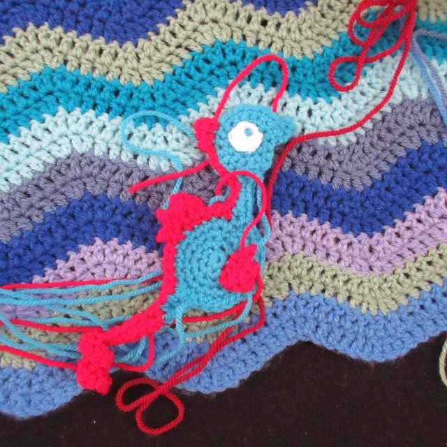 inspiringcrochet crochet seahorse
