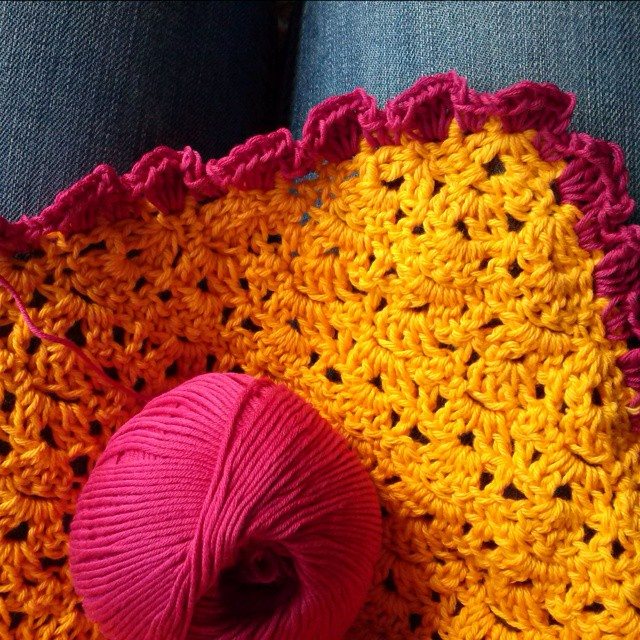 mrsdaftspaniel crochet shawl