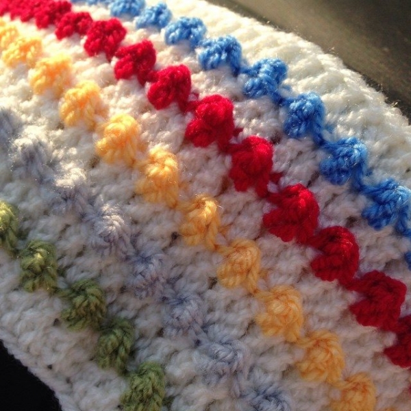 peeka_bo_crochet crochet baby blanket