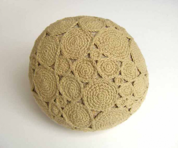crochet rock with twine