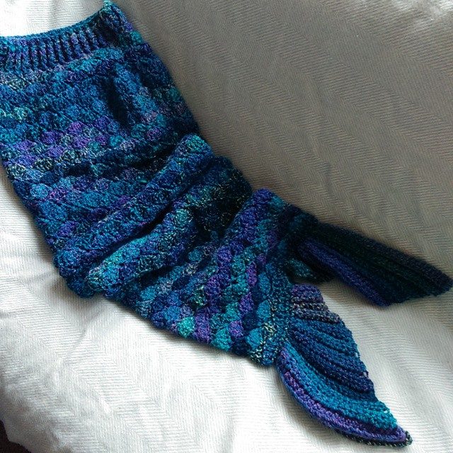 nelnanandnora crochet mermaid cocoon
