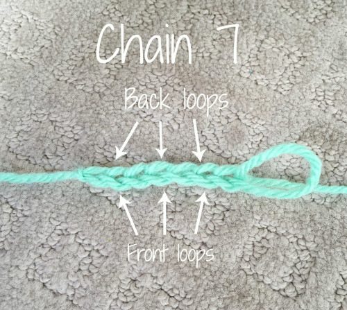 crochet foundation chain