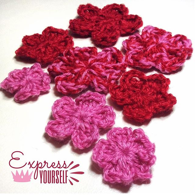 queen_babs crochet flowers