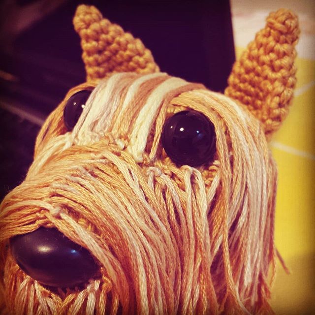 cattaryna crochet dog