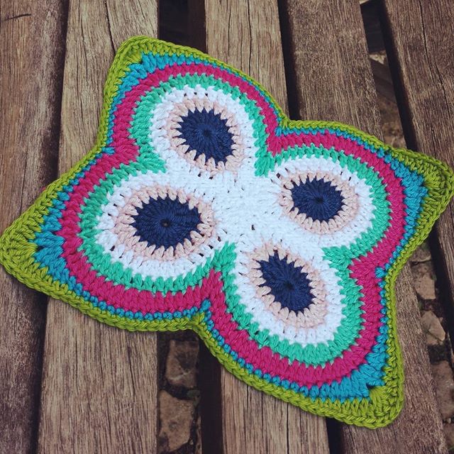 cattaryna crochet mandala butterfly