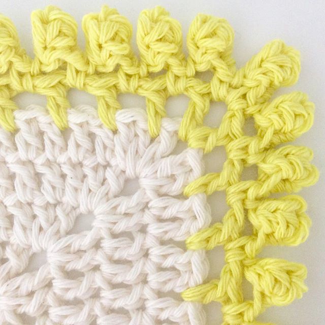 elisabethandree crochet blanket edge