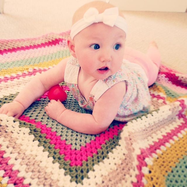 make_the_nest crochet baby blanket