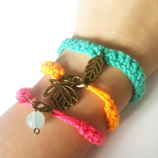 rachelsfantasyisland crochet bracelets