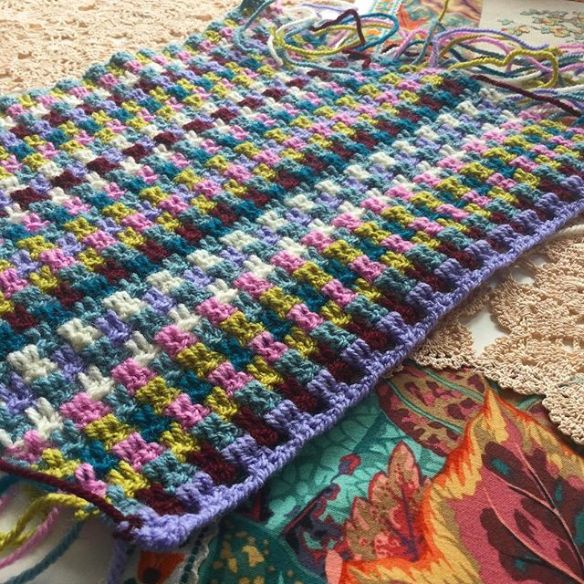abluebirdonmyshoulder crochet brick stitch