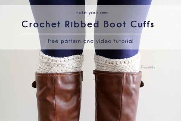 crochet boot cuffs free pattern