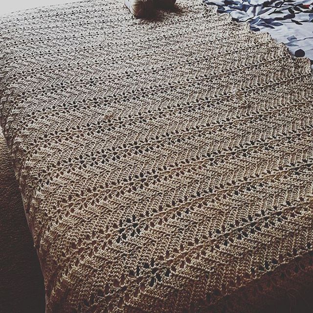 elsavan912 crochet ripple blanket