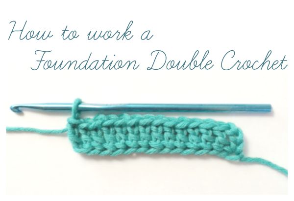foundation double crochet