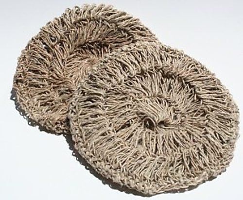 hemp crochet dish scrubbie free pattern
