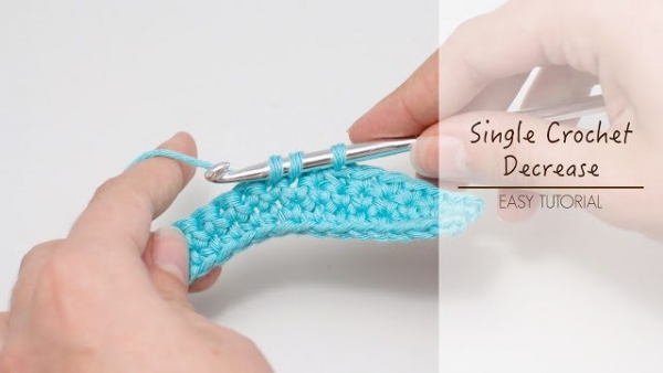 how to single crochet decrease