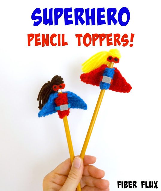 pencil toppers free crochet pattern