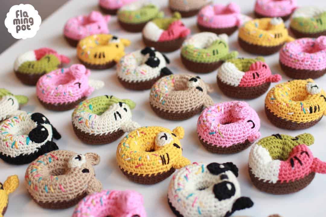 Meet Australian Crocheter Paula of FlamingPot 9 Donut Faces