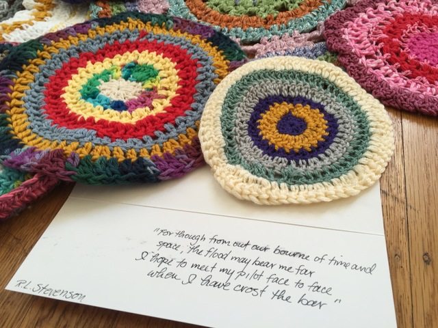 marcia crochet mandalas with quote