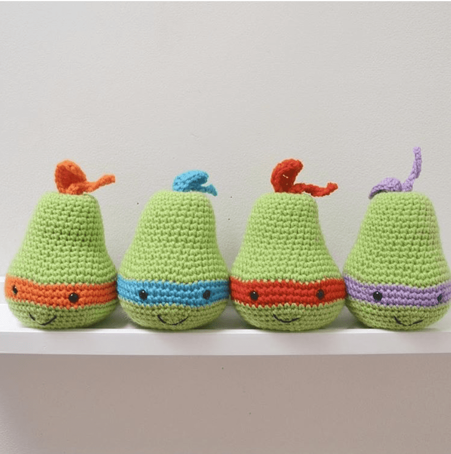 picture of Teenage Mutant Ninja Pears from April 25th 2017