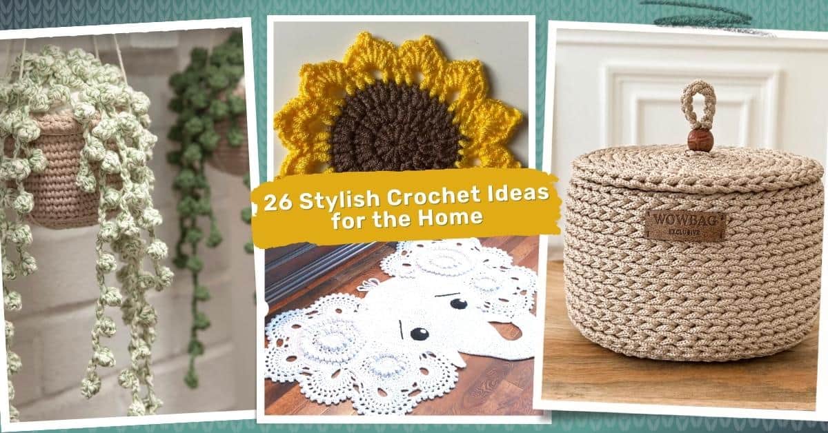 Beginner Decorative Crochet Potholders | AllFreeCrochet.com