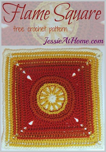 crochet square free pattern