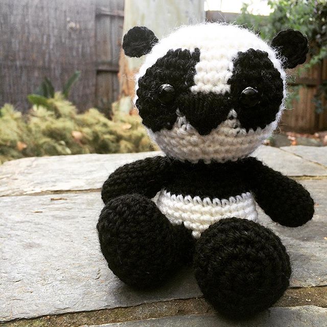 hartandcrafts crochet panda
