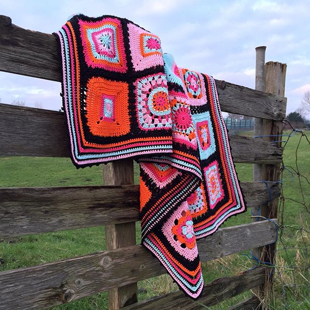 marretjeroos colorful crochet blanket