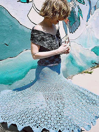 crochet skirt pattern