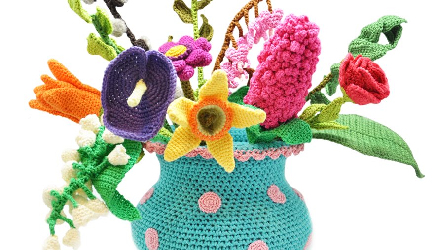 spring bouquet free crochet pattern